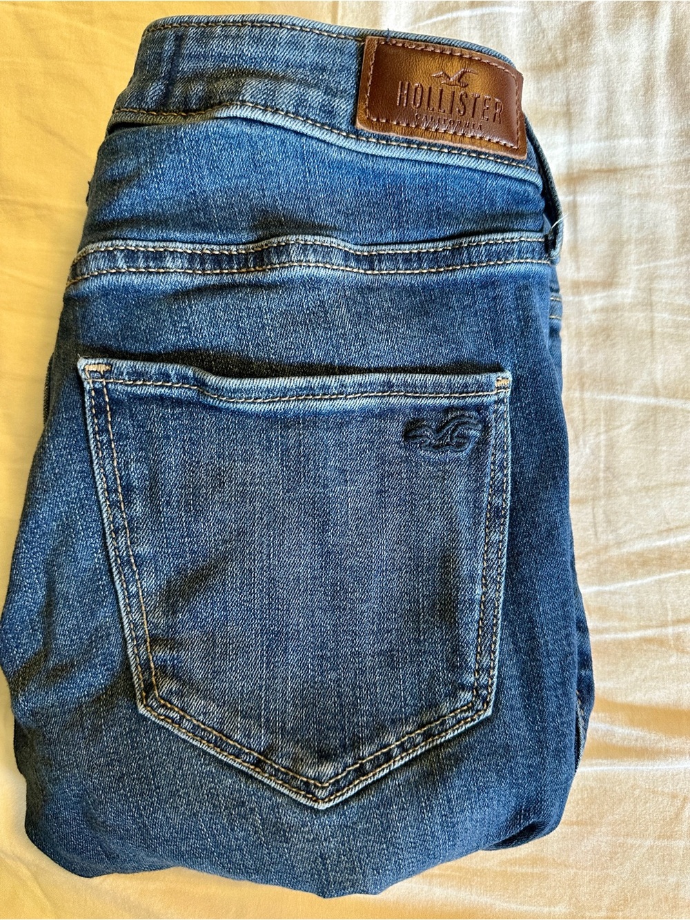 Hollister Women's Blue Denim Jeans